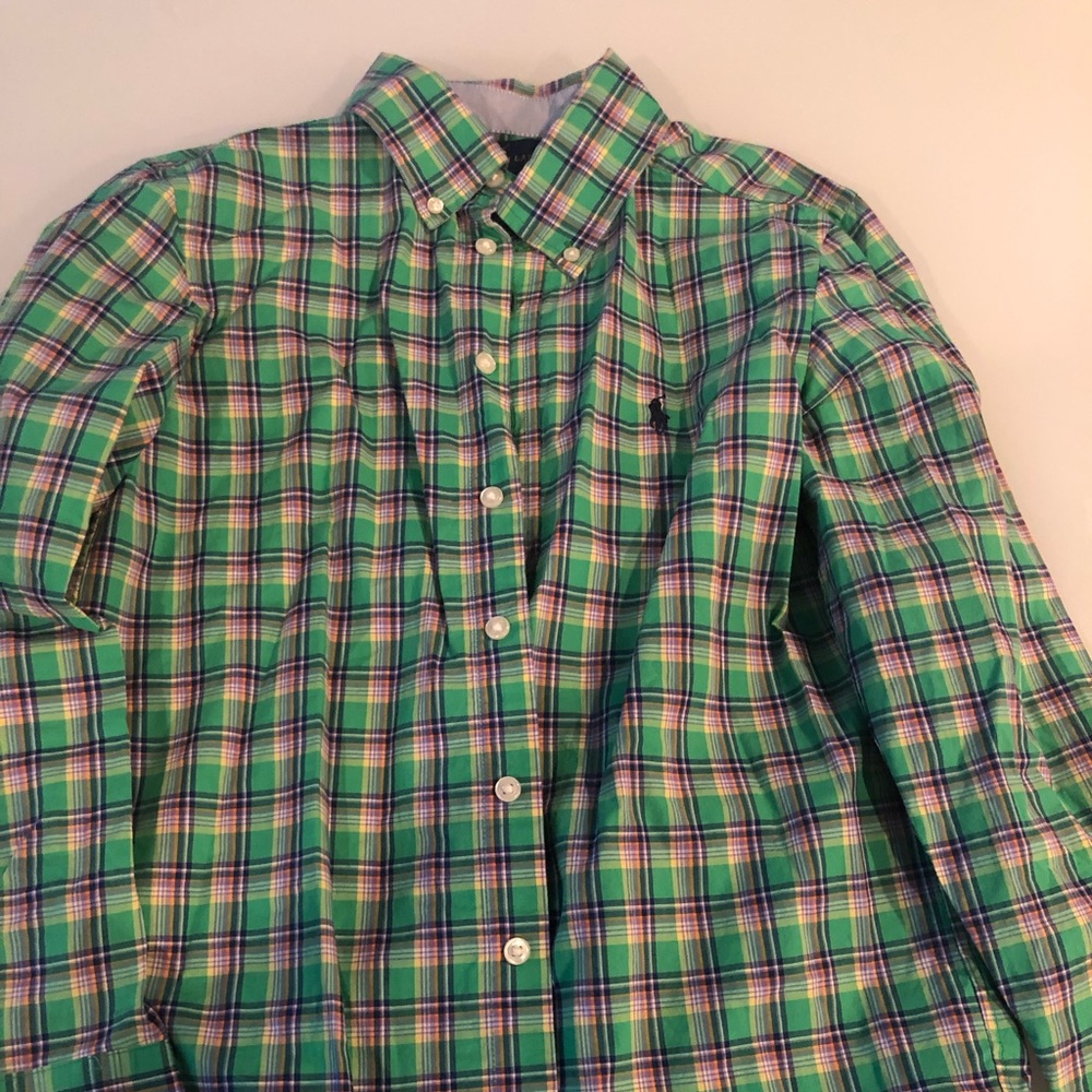 Button down boys shirt